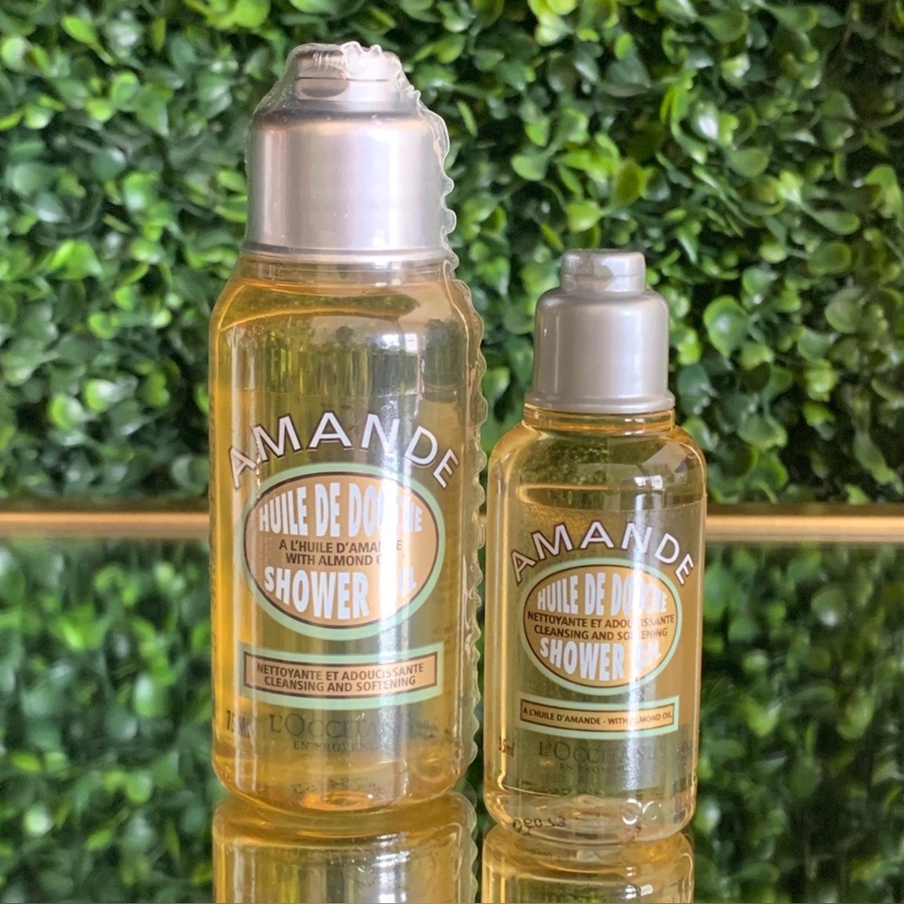L’Occitane AMANDE Shower Oil Set | NEW | Almond Shower Oil | LOccitane